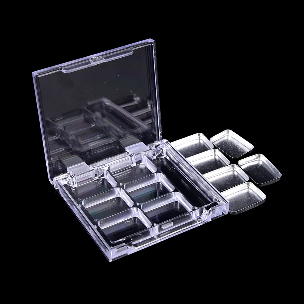 1Pc Cosmetic Case+ 6Pcs Palettes Empty 6 Square Grid Eyeshadow Lipstick Powder Box Case Cosmetic Packing+Palette
1Pc Cosmetic Case+ 6Pcs Palettes Empty 6 Square Grid Eyeshadow Lipstick Powder Box Case Cosmetic Packing+Palette