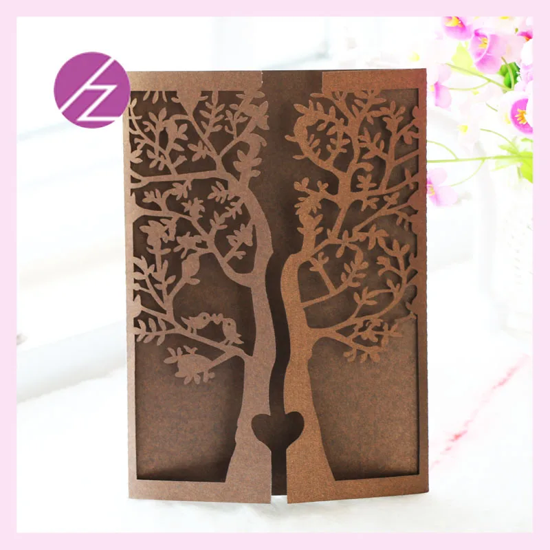 30pcs/lot Free Shipping Popular European Laser Cut Love Tree& bird pattern design 2017 wedding invitation card favor QJ-178
30pcs/lot Free Shipping Popular European Laser Cut Love Tree& bird pattern design 2017 wedding invitation card favor QJ-178