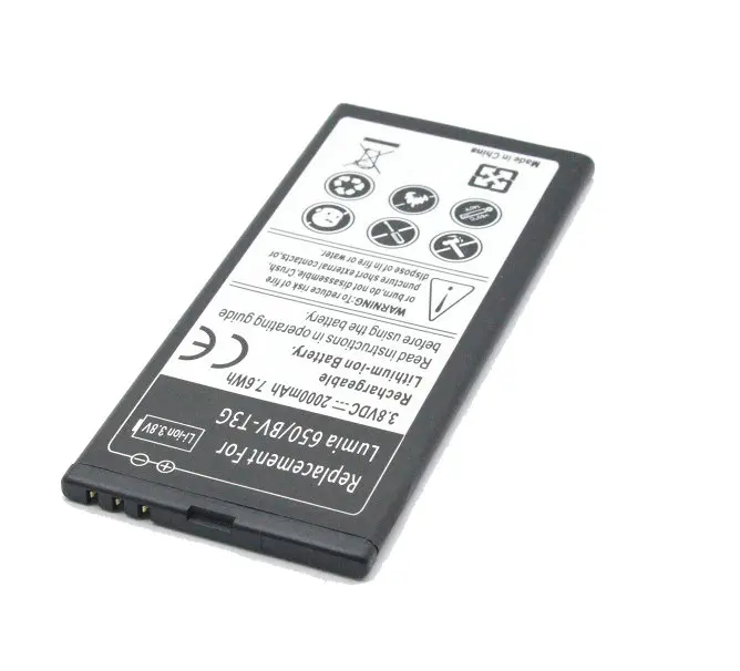 1x 2000mAh / 7.6Wh BV-T3G Replacement Battery For Microsoft Nokia lumia 650 RM-1154 Batterie Bateria Batterij | Мобильные телефоны