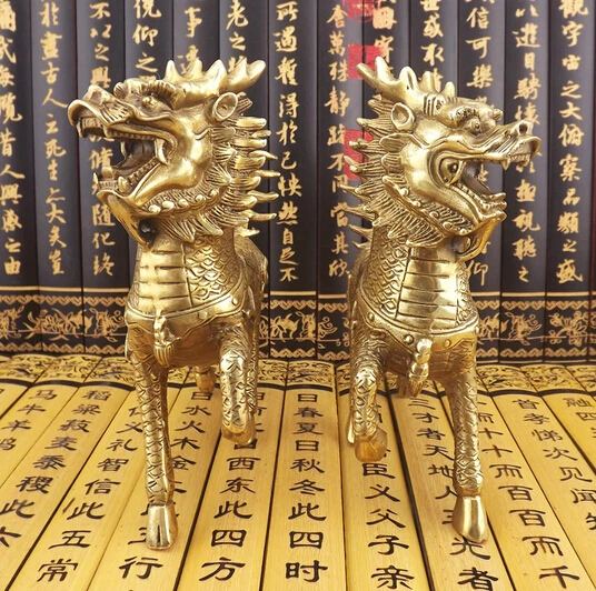 free shipping antique Bronze Arts Crafts Copper decoration fire kirin derlook exorcise evil spirits lucky copper a pair statue
free shipping antique Bronze Arts Crafts Copper decoration fire kirin derlook exorcise evil spirits lucky copper a pair statue