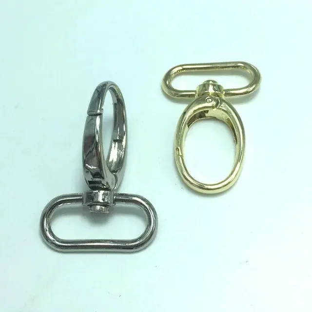 60 Pcs/lot Metal O Snap Hooks With Rings, 52mm Light Gold Metal Bag Swivel Hooks 3/4 inch inner width
60 Pcs/lot Metal O Snap Hooks With Rings, 52mm Light Gold Metal Bag Swivel Hooks 3/4 inch inner width