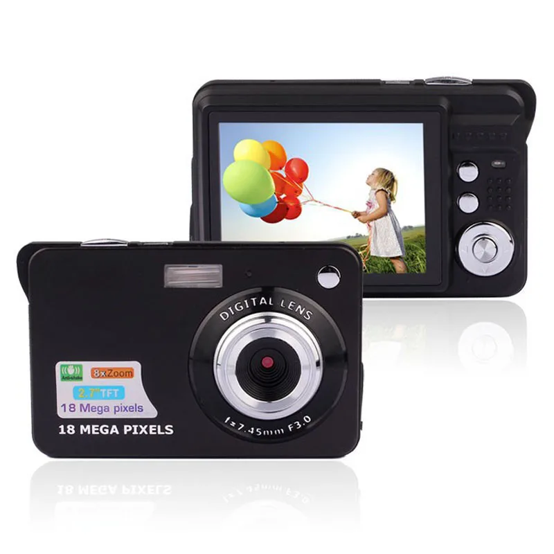 karue Newest 18Mp Max 5Mp CMOS Sensor Digital Cameras 8x Digital Zoom Rechareable Lithium Battery 2.7 inch free shipping
karue Newest 18Mp Max 5Mp CMOS Sensor Digital Cameras 8x Digital Zoom Rechareable Lithium Battery 2.7 inch free shipping
