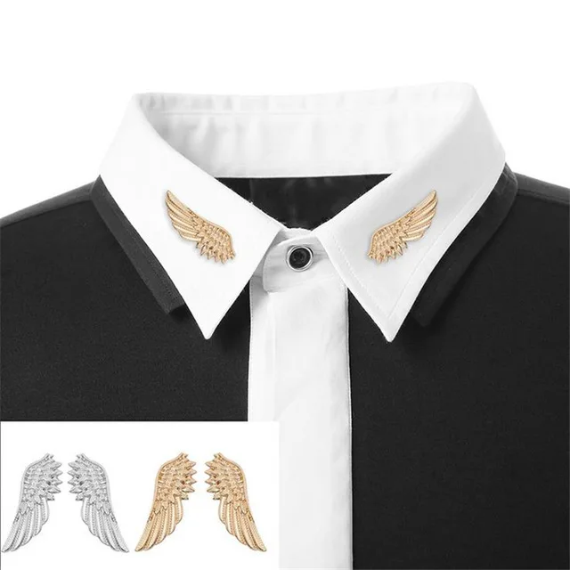 Elegant Wing Shape Badge Punk Fashion Brooch Pin for Women Men Coat Suit Shirt Collar Ornaments Accessory Clothes Decor 1 Pair
Elegant Wing Shape Badge Punk Fashion Brooch Pin for Women Men Coat Suit Shirt Collar Ornaments Accessory Clothes Decor 1 Pair