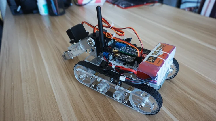 Акриловый робот бак для Arduino шасси автомобиля с манипулятором ручная лапа