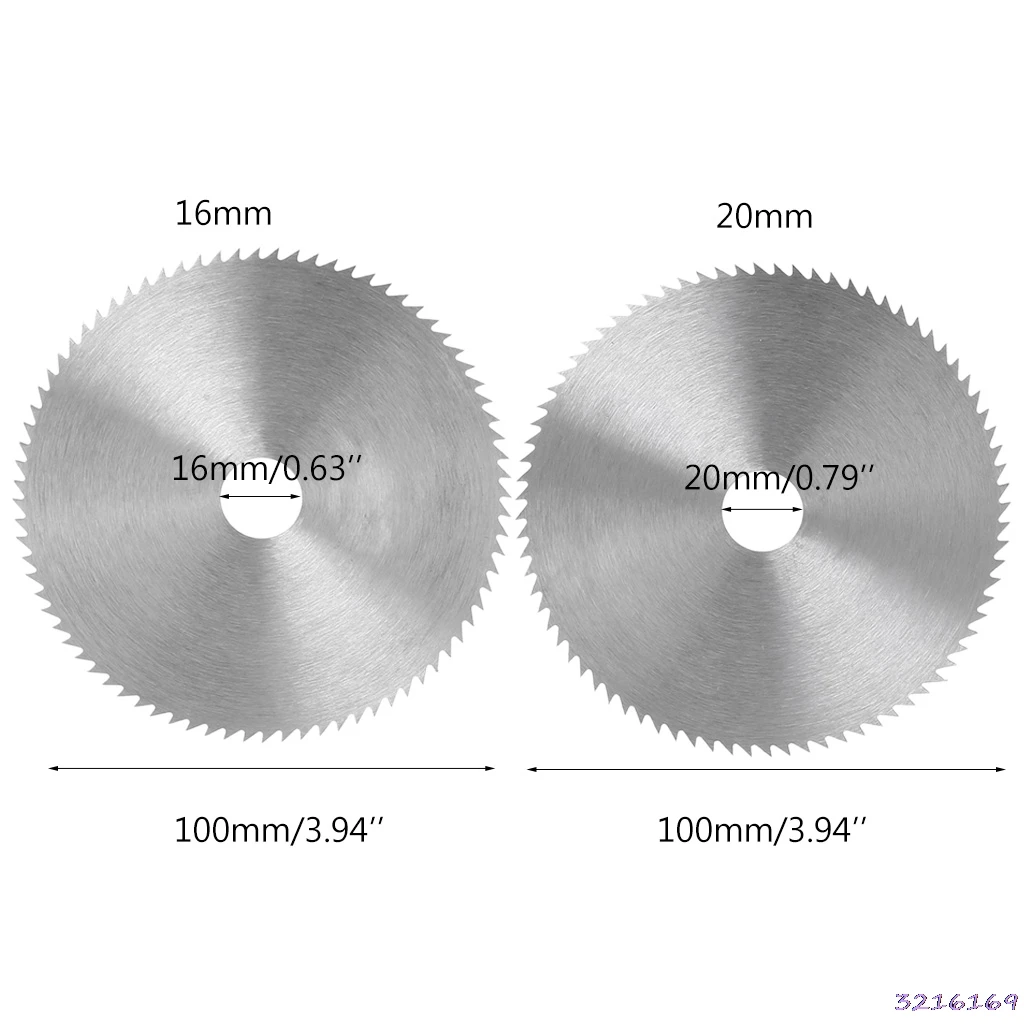 4 Inch Ultra Thin Steel Circular Saw Blade 100mm Bore Diameter 16/20mm Wheel Cutting Disc For Woodworking Rotary Tool
4 Inch Ultra Thin Steel Circular Saw Blade 100mm Bore Diameter 16/20mm Wheel Cutting Disc For Woodworking Rotary Tool