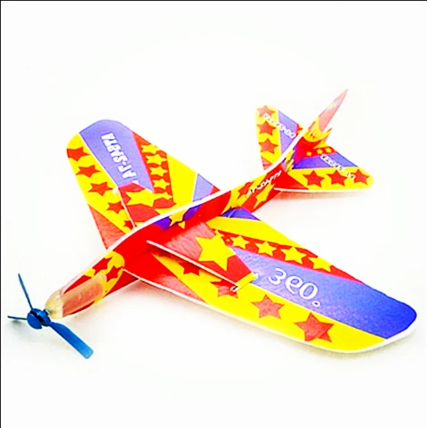 

360 FLY BACK Hand Launch Throwing Airplane Inertial Foam Glider Aircraft Toy Plane Model Outdoor Educational Toys