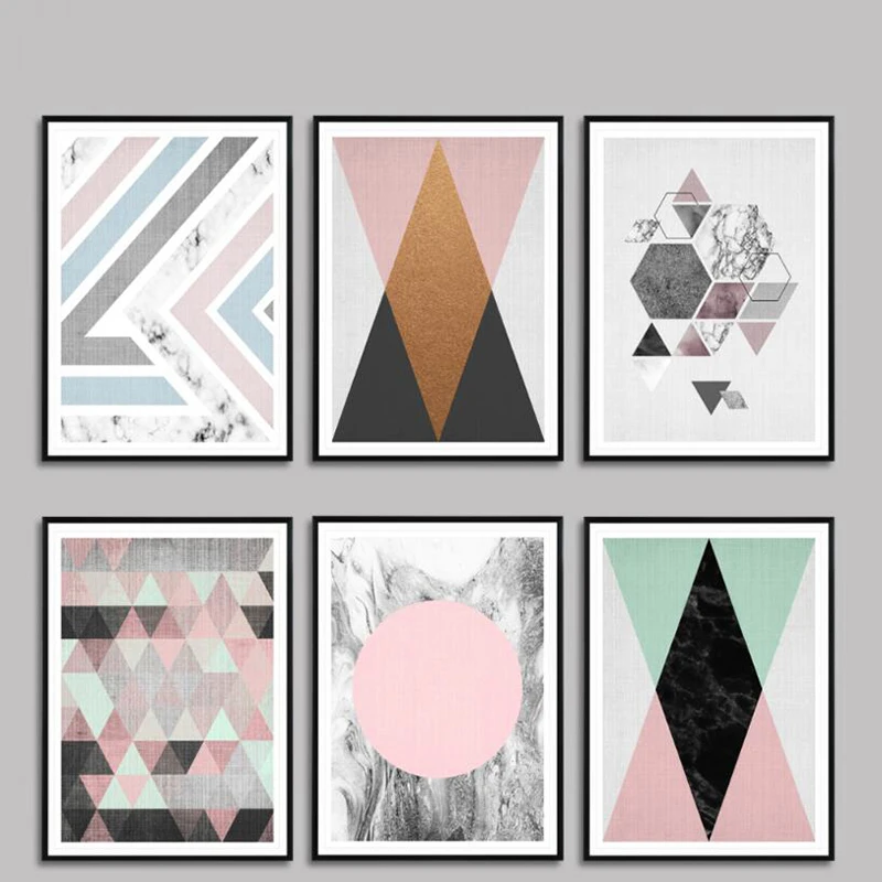 Nordic Modern Geometric Abstract Painting Photo Wall Pictures For Living Room Decorative Unframed HD Canvas Poster
Nordic Modern Geometric Abstract Painting Photo Wall Pictures For Living Room Decorative Unframed HD Canvas Poster