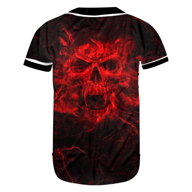 UJWI Men's Button T-shirt Cool Print Rose Skull 3d Baseball Jersey Shirts Male Short Sleeve V Neck Tee Shirts Homme Undershirts 
UJWI Men's Button T-shirt Cool Print Rose Skull 3d Baseball Jersey Shirts Male Short Sleeve V Neck Tee Shirts Homme Undershirts