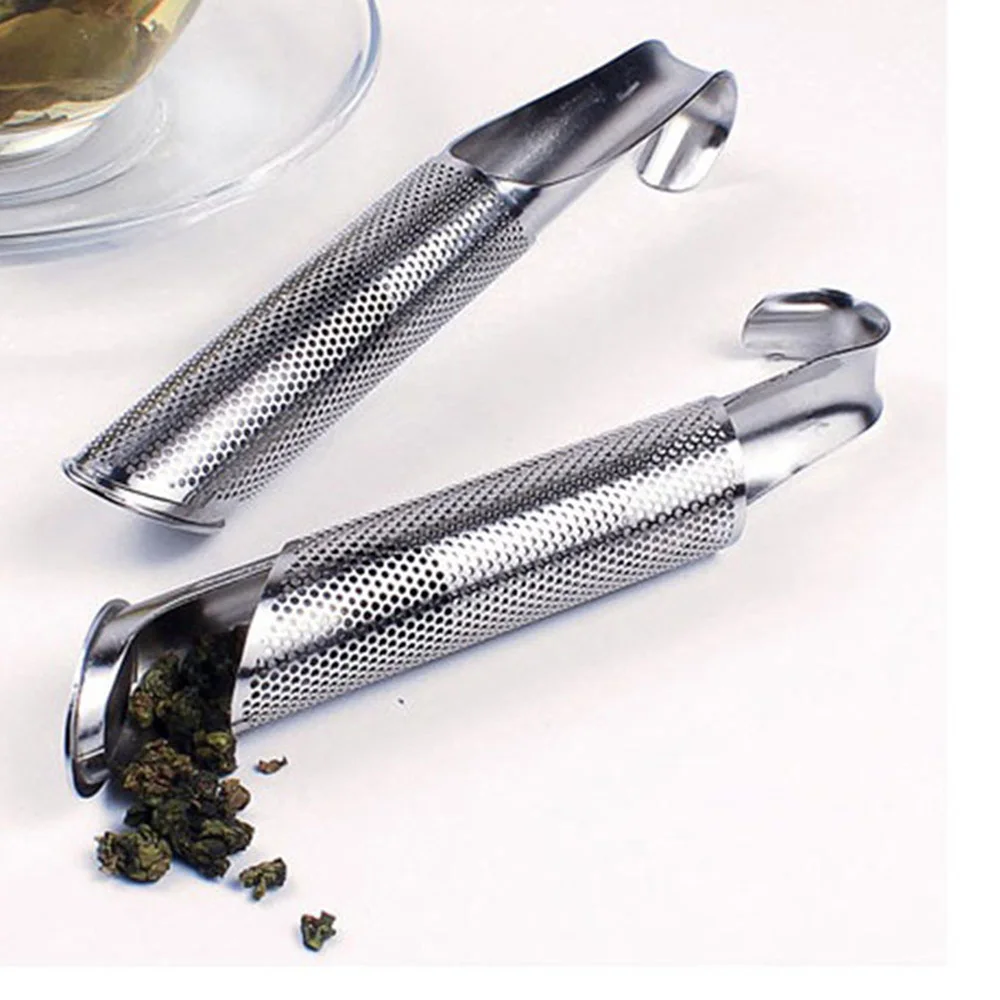 Stainless Steel Tea Infuser Pipe Design Metal Tea Spoon Infuser Filter tea-leaves Strainer Creative Tool for Herb spice leaf
Stainless Steel Tea Infuser Pipe Design Metal Tea Spoon Infuser Filter tea-leaves Strainer Creative Tool for Herb spice leaf