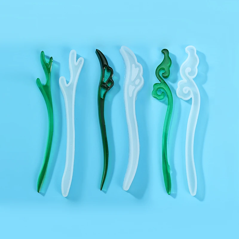 3D Hairpin Decoration DIY Epoxy Mold Jewelry Silicone Mould Necklace Pendant Translucent Molds Hair Ornaments Accessories Tools
3D Hairpin Decoration DIY Epoxy Mold Jewelry Silicone Mould Necklace Pendant Translucent Molds Hair Ornaments Accessories Tools