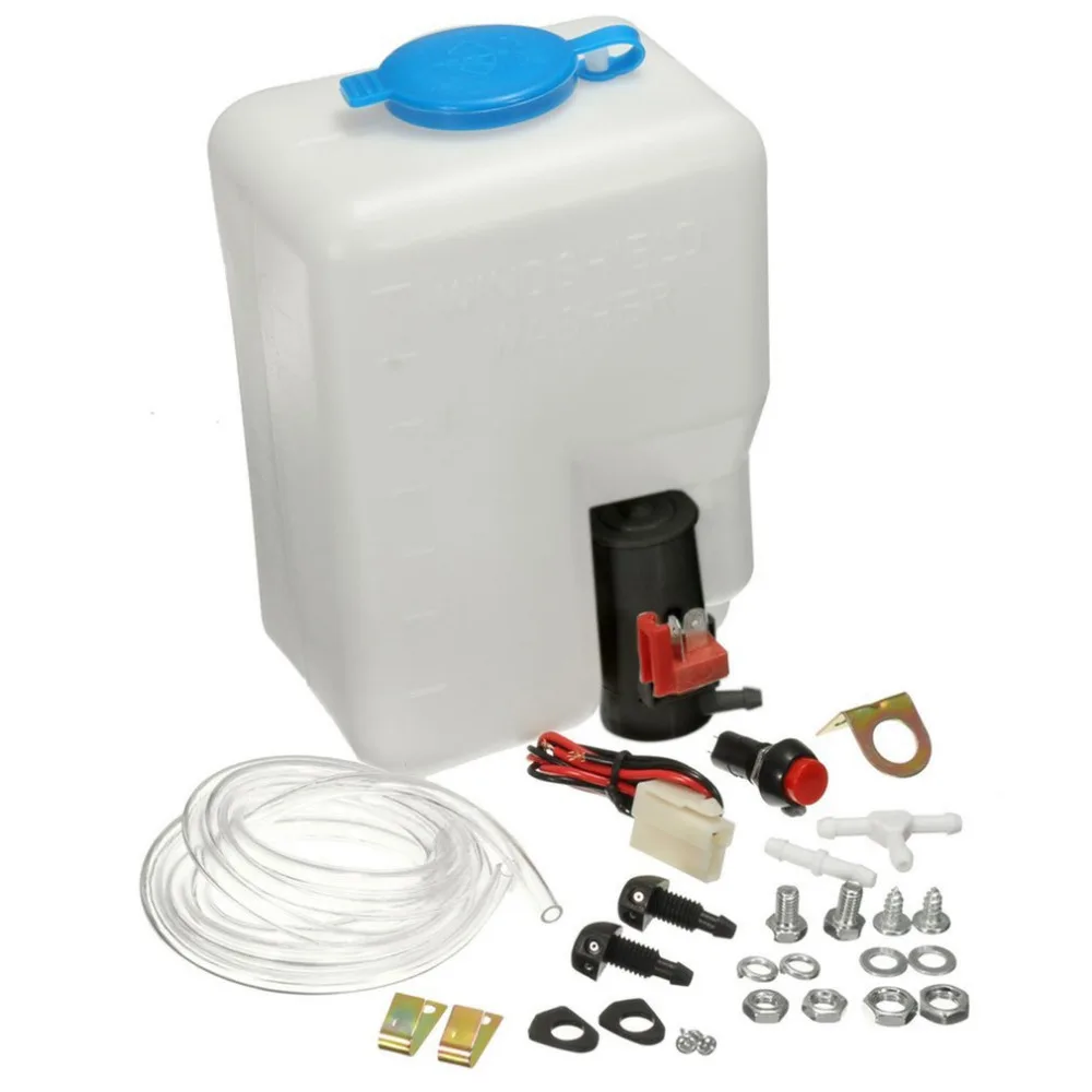 Car Windshield Washer Reservoir Pump Bottle Kit 12V Jet Switch Clean Tool for Car for Boats for Marine Classic Drop Shipping
Car Windshield Washer Reservoir Pump Bottle Kit 12V Jet Switch Clean Tool for Car for Boats for Marine Classic Drop Shipping