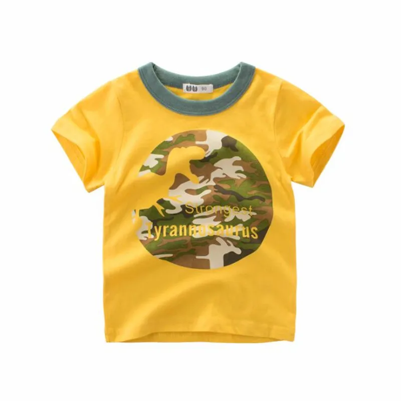 2021 Spring Summer New Boys Short-Sleeved T-Shirt Kid Cotton T Shirt Dinosaur Print Tops 2-10 Years
2021 Spring Summer New Boys Short-Sleeved T-Shirt Kid Cotton T Shirt Dinosaur Print Tops 2-10 Years