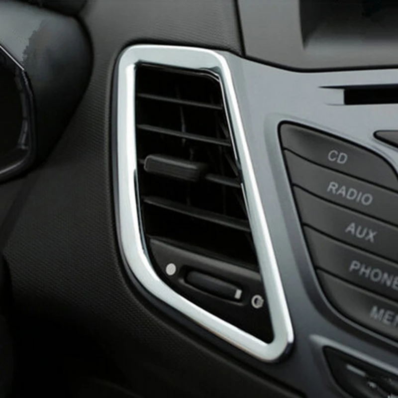 My Good Car Stainless Steel Air Vent Sticker Ring Outlet Decoration Trim Stickers for Ford Fiesta 2009 - 2012 2013 - 2015 2016
My Good Car Stainless Steel Air Vent Sticker Ring Outlet Decoration Trim Stickers for Ford Fiesta 2009 - 2012 2013 - 2015 2016