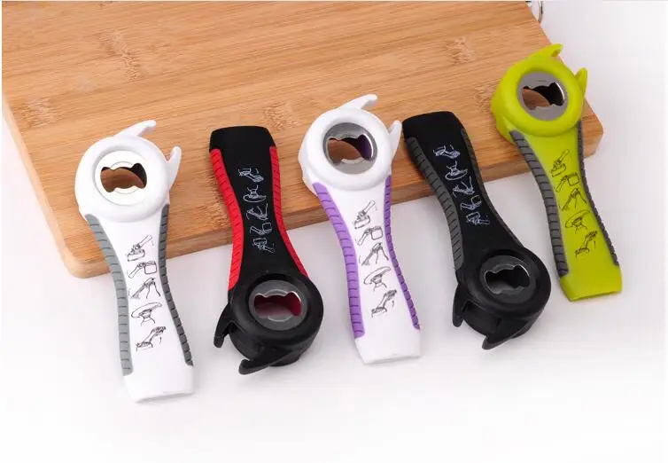 1PC 5 in 1 Multi function multi-function Stainless Steel plastic Can Jar bottle Open Can Opener Beer Good Kitchen Tool OK 0898
1PC 5 in 1 Multi function multi-function Stainless Steel plastic Can Jar bottle Open Can Opener Beer Good Kitchen Tool OK 0898