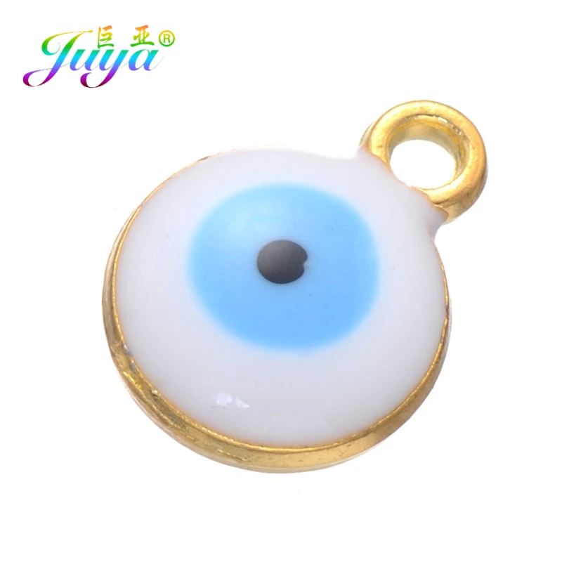 Juya 30pcs/lot Wholesale Gold/Silver Color Enamel Charms Supplies Handmade DIY Greek Evil Eye Charms Jewelry Making Accessories
Juya 30pcs/lot Wholesale Gold/Silver Color Enamel Charms Supplies Handmade DIY Greek Evil Eye Charms Jewelry Making Accessories