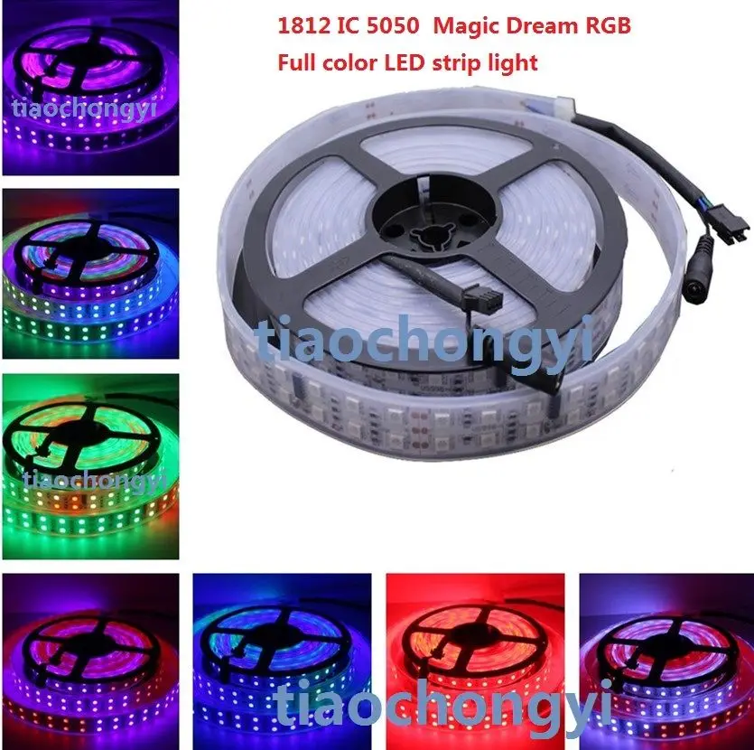 1812 IC 5050 12V 5M СВЕТОДИОДНЫЙ LED Волшебная Мечта RGB полноцветная светодиодный рядная Светодиодная лента
1812 IC 5050 12V 5M СВЕТОДИОДНЫЙ LED Волшебная Мечта RGB полноцветная светодиодный рядная Светодиодная лента