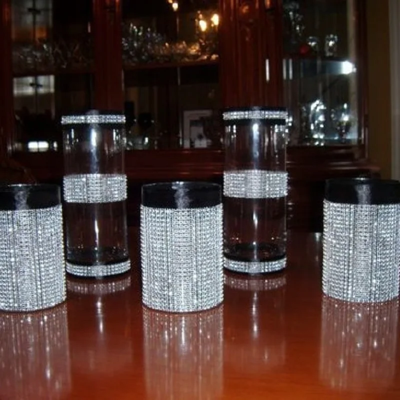 Free Shipping 10 Yards of 24 Rows Silver Diamond Mesh Wrap Roll Rhinestone Sparkle Ribbon
Free Shipping 10 Yards of 24 Rows Silver Diamond Mesh Wrap Roll Rhinestone Sparkle Ribbon
