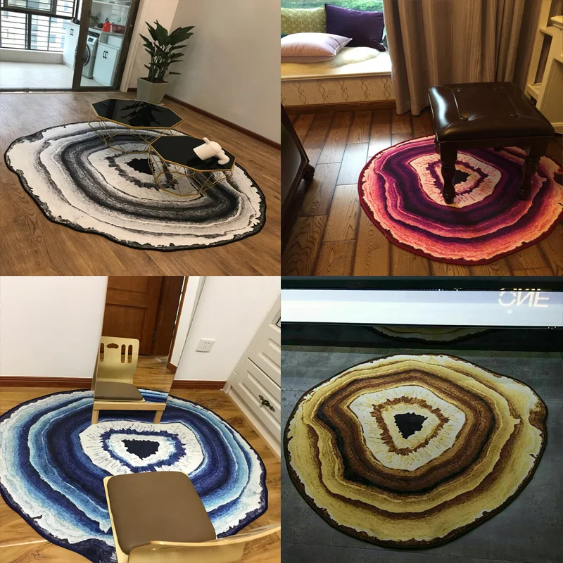 Abstract Art Floor Mat Geometric Irregular Annual Ring Rug Milan Style Persian Rug Washable Scandinavian Kitchen Big Carpet
Abstract Art Floor Mat Geometric Irregular Annual Ring Rug Milan Style Persian Rug Washable Scandinavian Kitchen Big Carpet