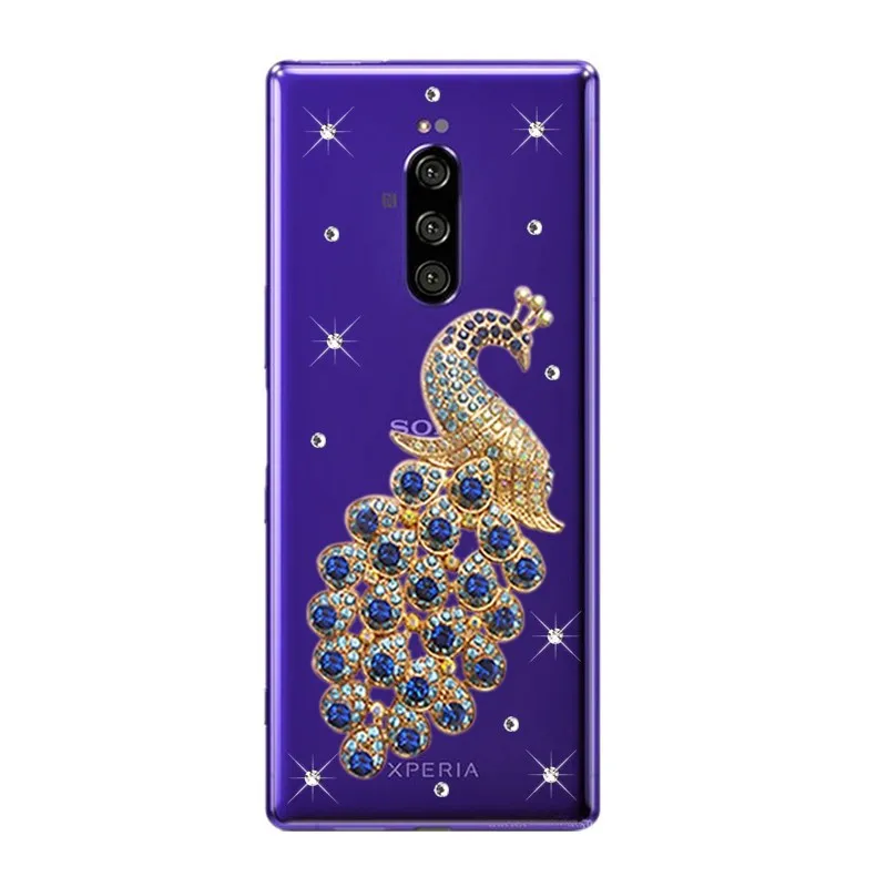 Чехол для телефона Sony Xperia 1 10 Plus прозрачный силиконовый чехол бампер с