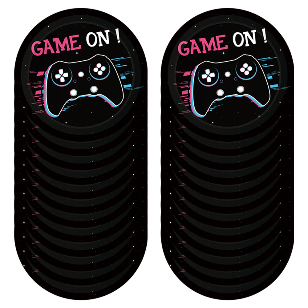 7inch Game On Disposable Plates Tableware Game Lovers Party Decorations Kids Happy Birthday Party Favors Supplies
7inch Game On Disposable Plates Tableware Game Lovers Party Decorations Kids Happy Birthday Party Favors Supplies