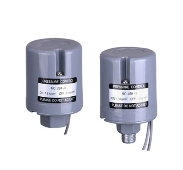 Adjustable Mechanical Water Pump Pressure Switch Controller Automatic Pressure Switch DN8 DN10 Male Femal Thread
Adjustable Mechanical Water Pump Pressure Switch Controller Automatic Pressure Switch DN8 DN10 Male Femal Thread