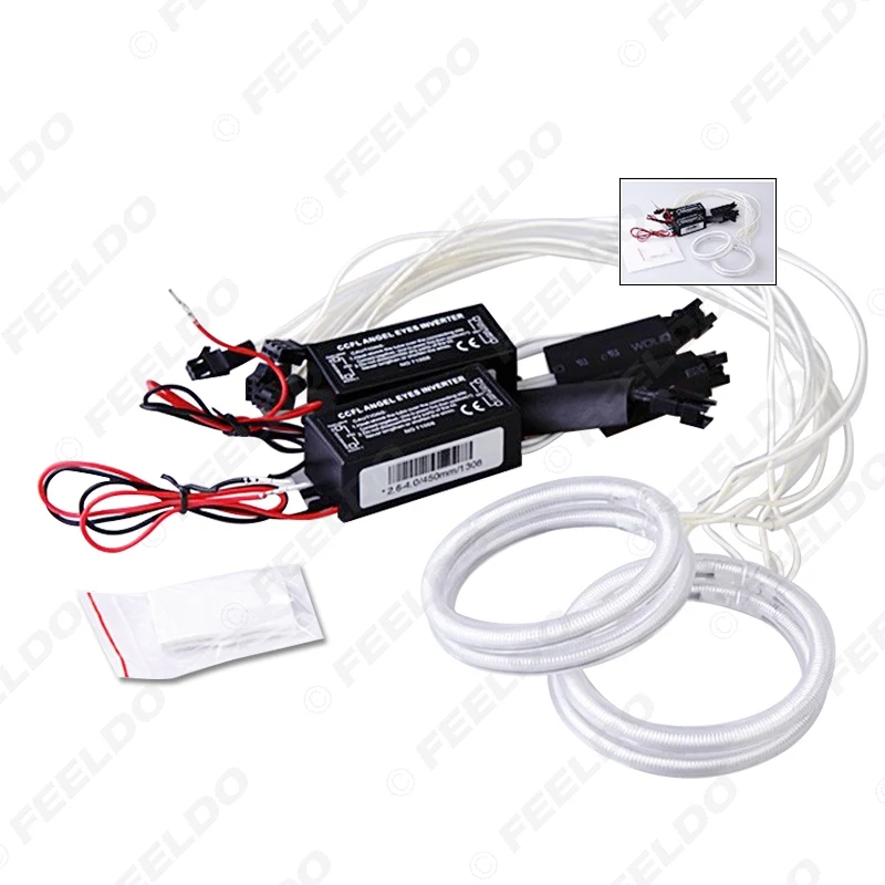 FEELDO 4Pcs/set Special Car Headlight CCFL Halo Rings Angel Eyes Light For Ford Focus 08+ White #FD-3349
FEELDO 4Pcs/set Special Car Headlight CCFL Halo Rings Angel Eyes Light For Ford Focus 08+ White #FD-3349