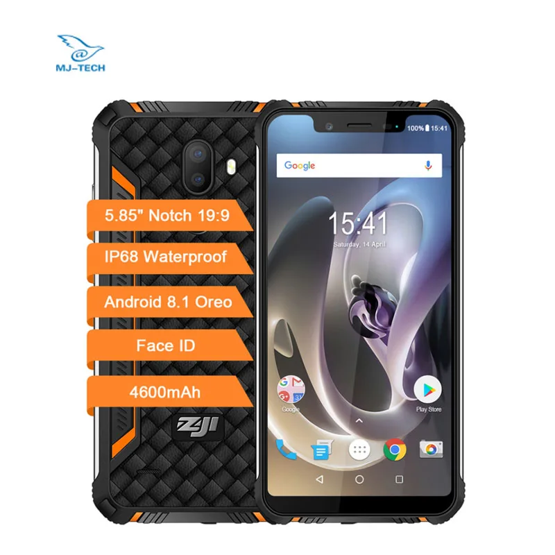 Оригинальный водонепроницаемый телефон HOMTOM ZOJI ZJI Z33 IP68 четырехъядерный 3 ГБ 32 4600
