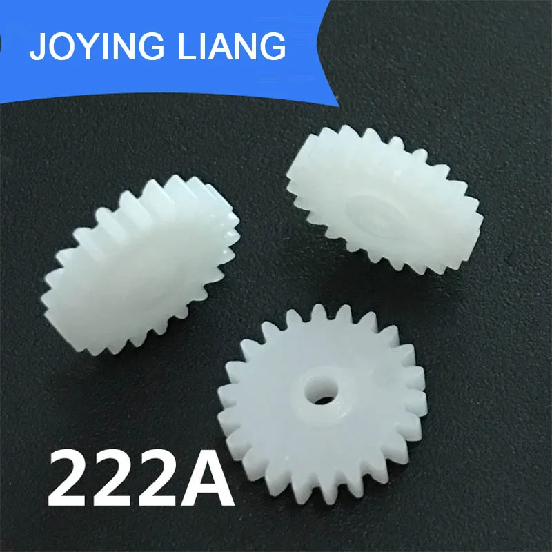 222A 0.5M Gears 22 Teeth 2mm Shaft Tight Pom Plastic Pinion Gear Toy Model Gear (10pcs/lot)
222A 0.5M Gears 22 Teeth 2mm Shaft Tight Pom Plastic Pinion Gear Toy Model Gear (10pcs/lot)