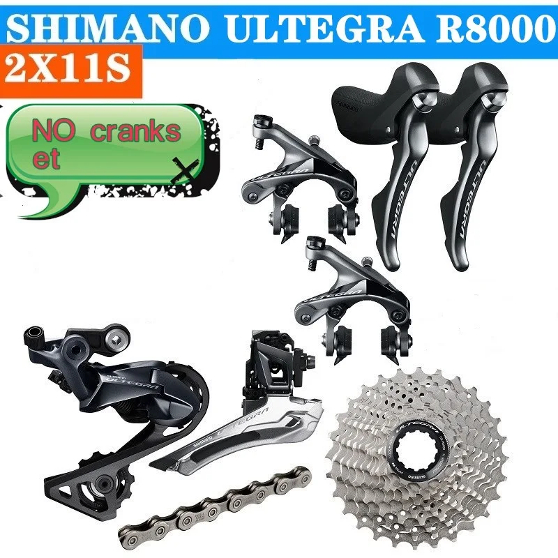 Shimano Ultegra R8000 Groupset дорожный велосипед 2x11 22S скоростной переключатель переключения