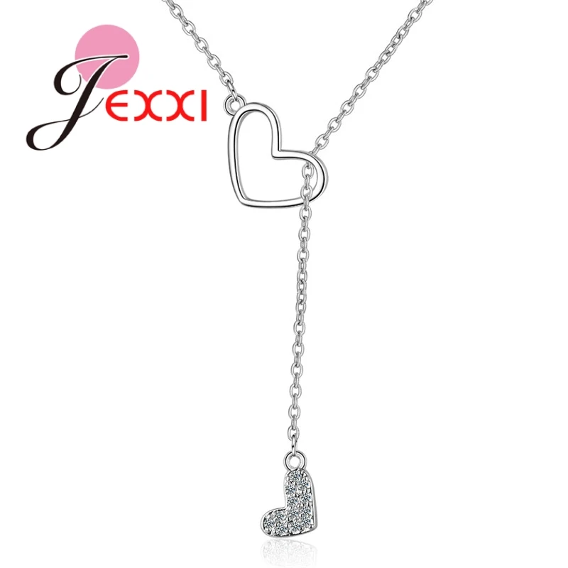 Latest Model Attractive Cute Two Tiny Sweet Heart 925 Sterling Silver Pendant Necklace For Women Banquet Decoration
Latest Model Attractive Cute Two Tiny Sweet Heart 925 Sterling Silver Pendant Necklace For Women Banquet Decoration