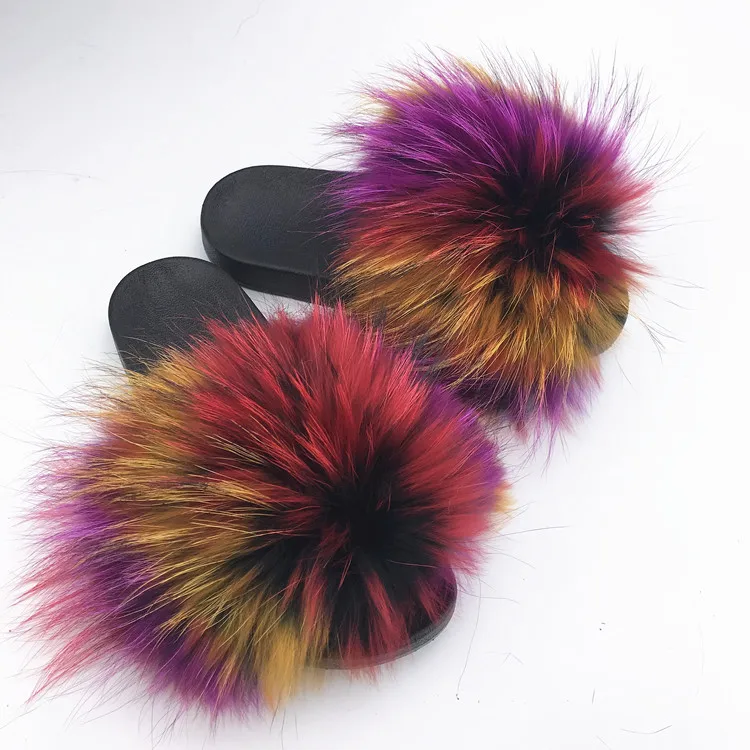 2019 Big Full Fur Slippers Real Fox Hair Slides Beach Slides holiday fox fur Slides for women
2019 Big Full Fur Slippers Real Fox Hair Slides Beach Slides holiday fox fur Slides for women