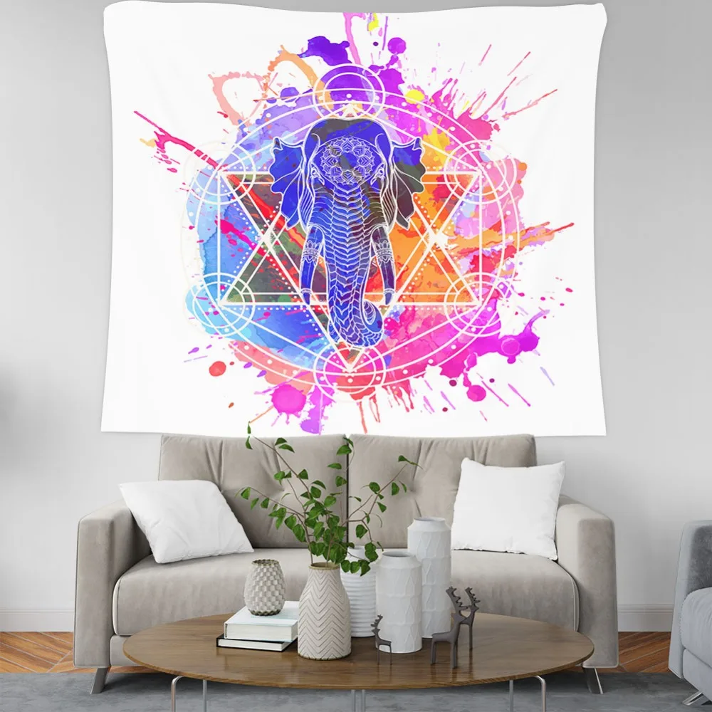 Watercolor Elephant Wall Hanging Wall Carpet Tapiz Hippie Wall Mandala Elephant Blanket Wall Art Dorm Decor
Watercolor Elephant Wall Hanging Wall Carpet Tapiz Hippie Wall Mandala Elephant Blanket Wall Art Dorm Decor