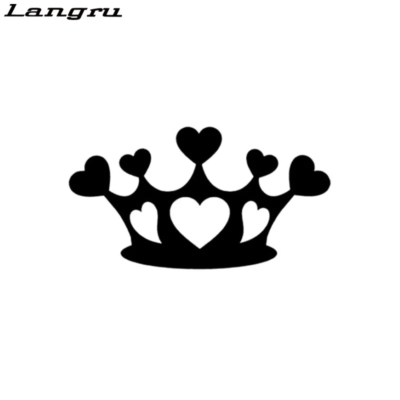 Langru новый дизайн корона сердца любовь модный автомобиль Стайлинг Переводные виниловые наклейки декоративные Jdm
Langru новый дизайн корона сердца любовь модный автомобиль Стайлинг Переводные виниловые наклейки декоративные Jdm