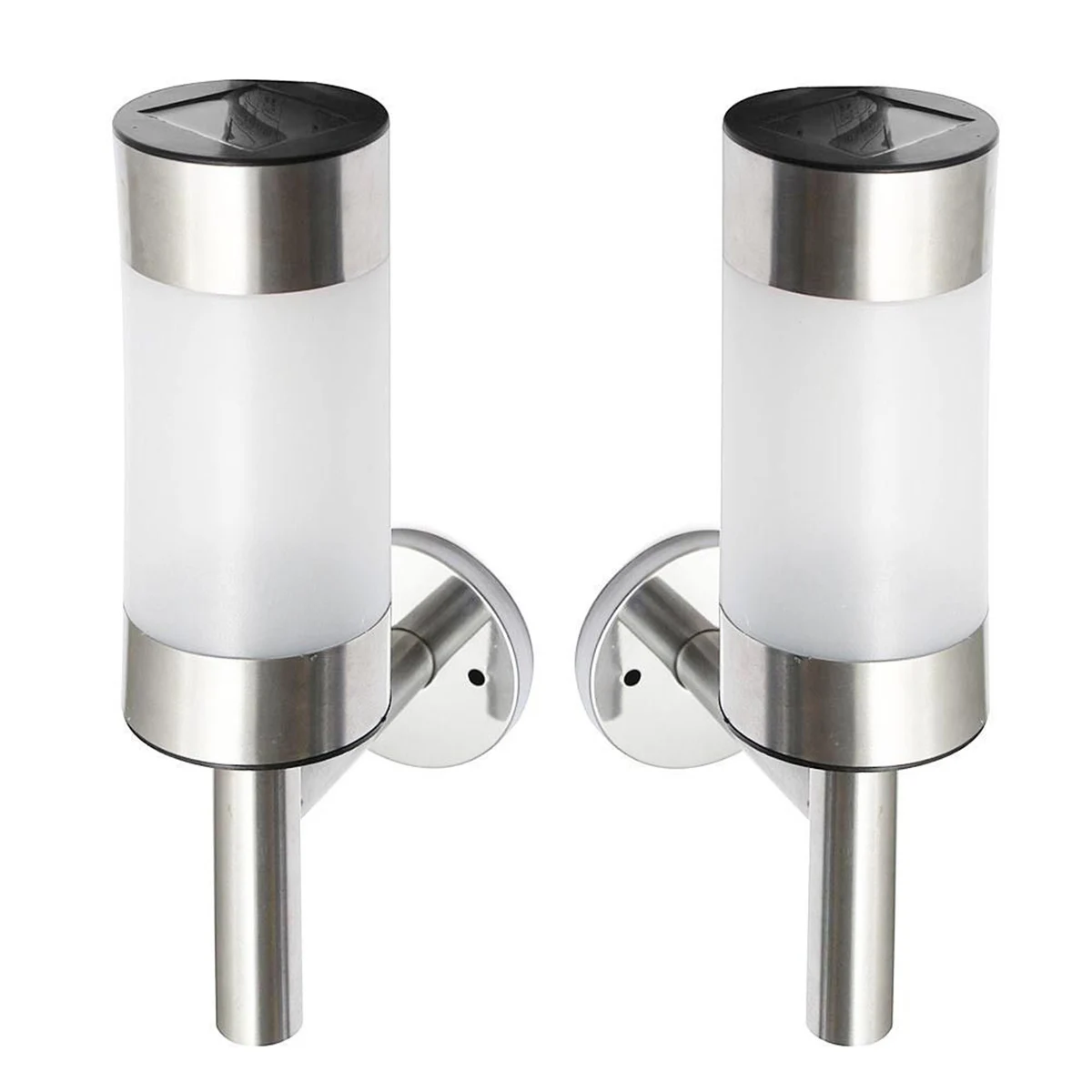 2PCS Stainless Steel LED Solar Power Wall Mount Light Outdoor Garden Yard Sensor Lamp
2PCS Stainless Steel LED Solar Power Wall Mount Light Outdoor Garden Yard Sensor Lamp
