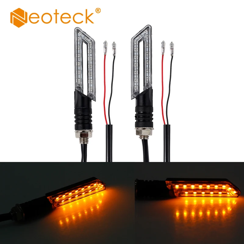 Neoteck 4 Pcs 15 LED Universal Motorcycle Tail Light Lamp Amber Turn Signal Indicators 12V DC 0.8W Indicator Motorbike Lamp
Neoteck 4 Pcs 15 LED Universal Motorcycle Tail Light Lamp Amber Turn Signal Indicators 12V DC 0.8W Indicator Motorbike Lamp