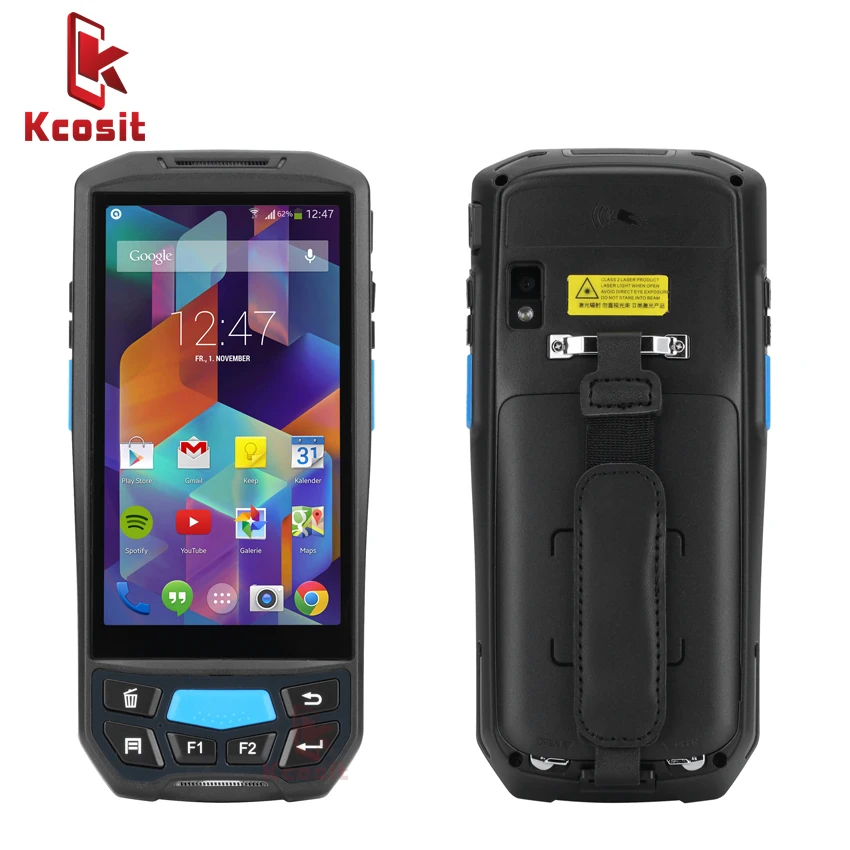 Ручной терминал PDA QR 1D 2D лазерный сканер штрих кода сборщик данных Android