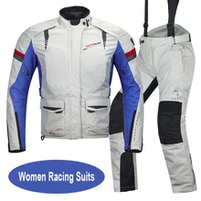 Куртка мотоциклетная для мотомальчиков и женщин защитные штаны