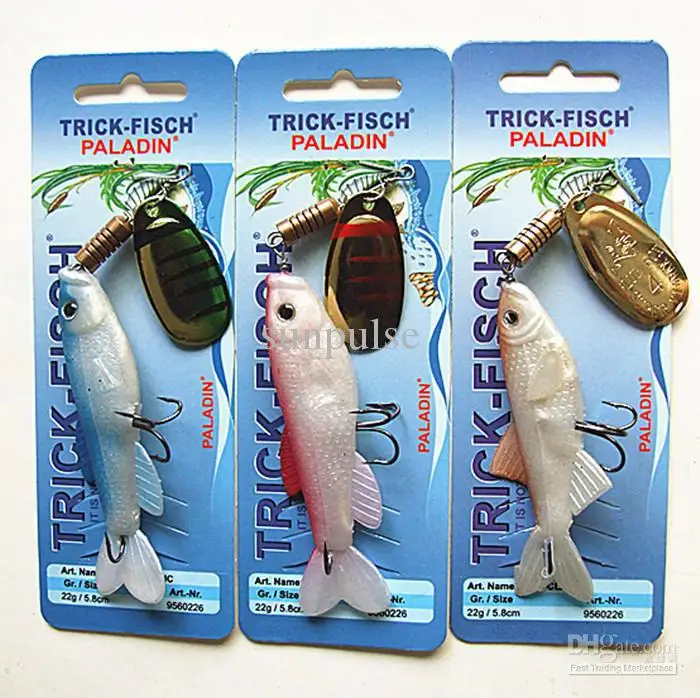 free shipping new arrival fishing lures spinner bait sea fishing lures fishing tackle with fish-shaped soft fish double hook 13g
free shipping new arrival fishing lures spinner bait sea fishing lures fishing tackle with fish-shaped soft fish double hook 13g