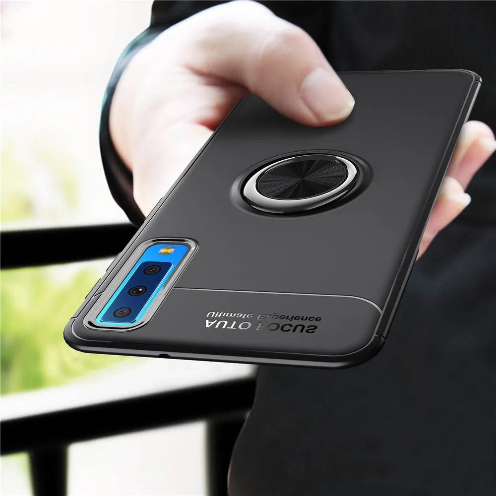 For Samsung Galaxy A7 (2018) A750 Case Cover Metal Magnetic Ring Holder Soft Silicone Luxury Case for Samsung Galaxy A750 2018
For Samsung Galaxy A7 (2018) A750 Case Cover Metal Magnetic Ring Holder Soft Silicone Luxury Case for Samsung Galaxy A750 2018