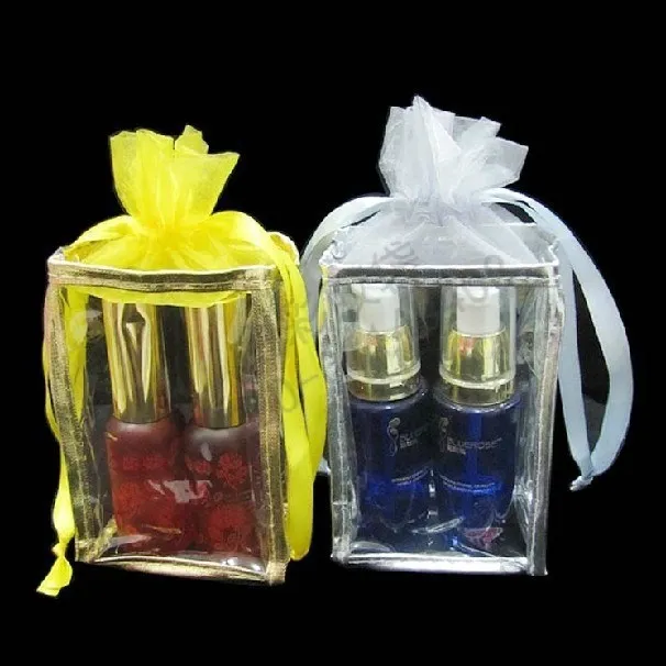 12.5*8*5cm Silver And Gold Color Clear PVC Cosmetic Bag Gift Bag 100pcs/lot Free shipping
12.5*8*5cm Silver And Gold Color Clear PVC Cosmetic Bag Gift Bag 100pcs/lot Free shipping