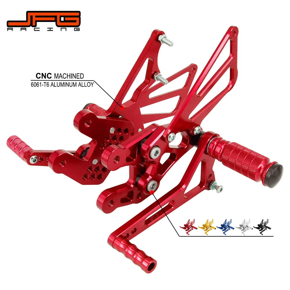 Motorcycle CNC Adjustable Foot Pegs Pedals Rest Rearset Footpegs For SUZUKI GSXR1000 GSXR 1000 2007-2008 2007 2008 K7
Motorcycle CNC Adjustable Foot Pegs Pedals Rest Rearset Footpegs For SUZUKI GSXR1000 GSXR 1000 2007-2008 2007 2008 K7
