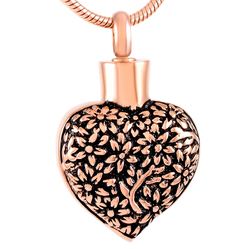 IJD9300 Flower Heart Cremation Necklaces For Ashes - Free Shipping Stainless Steel Keepsake Urn Jewelry For Women Memorial Jewel
IJD9300 Flower Heart Cremation Necklaces For Ashes - Free Shipping Stainless Steel Keepsake Urn Jewelry For Women Memorial Jewel