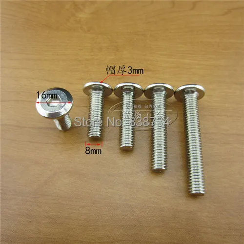 50pcs m8*100 steel with nickel connector screw,hex socket Bolts Kitchen Furniture Cabinet Connectors
50pcs m8*100 steel with nickel connector screw,hex socket Bolts Kitchen Furniture Cabinet Connectors