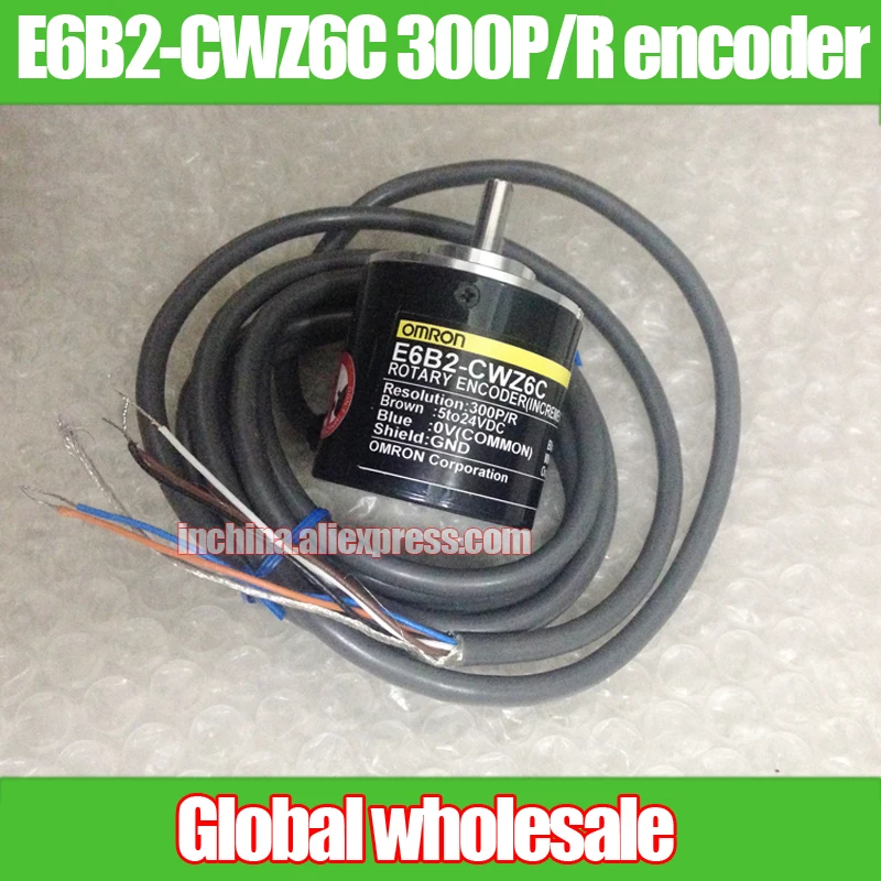 1 шт. E6B2 CWZ6C 300 P/R кодировщик для OMRON/300 линейный вращающийся Оптический