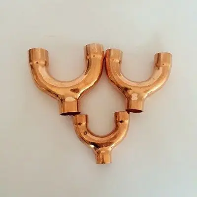 19x1.15x60mm Copper End Feed Equal Y shape 3 Way Pipe Fitting Plumbing for gas water oil
19x1.15x60mm Copper End Feed Equal Y shape 3 Way Pipe Fitting Plumbing for gas water oil