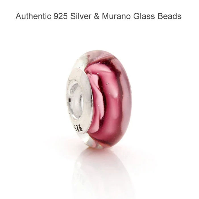 DIY Fits for Pandora Charms Bracelets Murano Glass Beads 100% 925 Sterling-Silver-Jewelry Free Shipping
DIY Fits for Pandora Charms Bracelets Murano Glass Beads 100% 925 Sterling-Silver-Jewelry Free Shipping
