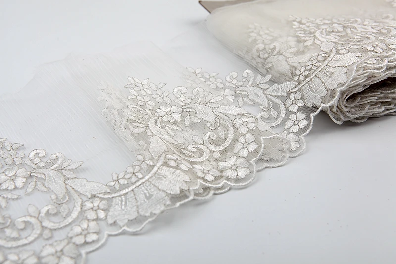 MLAEY 2Yards Exquisite Embroidered Flower Lace Trim High Quality Lace Fabric DIY Craft&Sewing Dress Clothing Accessories ~
MLAEY 2Yards Exquisite Embroidered Flower Lace Trim High Quality Lace Fabric DIY Craft&Sewing Dress Clothing Accessories ~