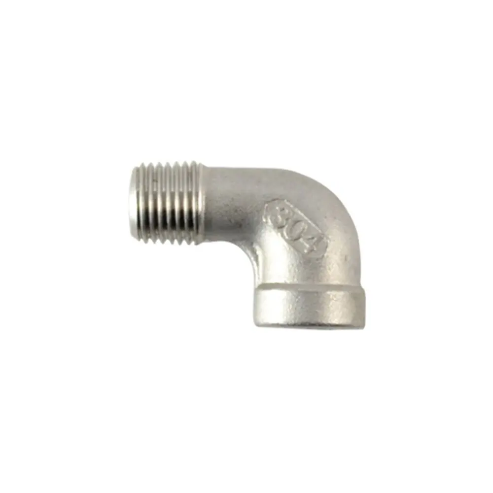 1 PC 1/4"Female x 1/4"Male street Elbow Threaded Pipe Fitting Stainless Steel 304 NPT SA537 P50
1 PC 1/4"Female x 1/4"Male street Elbow Threaded Pipe Fitting Stainless Steel 304 NPT SA537 P50