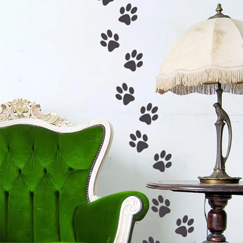 Dogs Paws Wall Stickers DIY Home Decor Each Size 5 x 5 cm Custom-designed Shape Paste Bedroom Wall Art Decorations X228
Dogs Paws Wall Stickers DIY Home Decor Each Size 5 x 5 cm Custom-designed Shape Paste Bedroom Wall Art Decorations X228