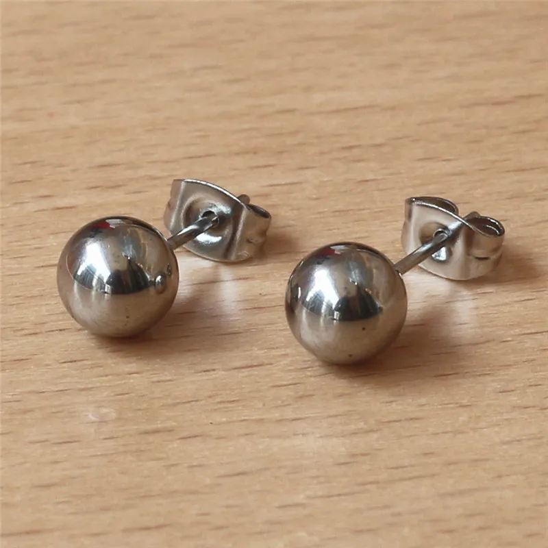 TQ7 316 L Stainless Steel Stud Earrings 7mm Balls Shape No Easy Fade Allergy Free
TQ7 316 L Stainless Steel Stud Earrings 7mm Balls Shape No Easy Fade Allergy Free